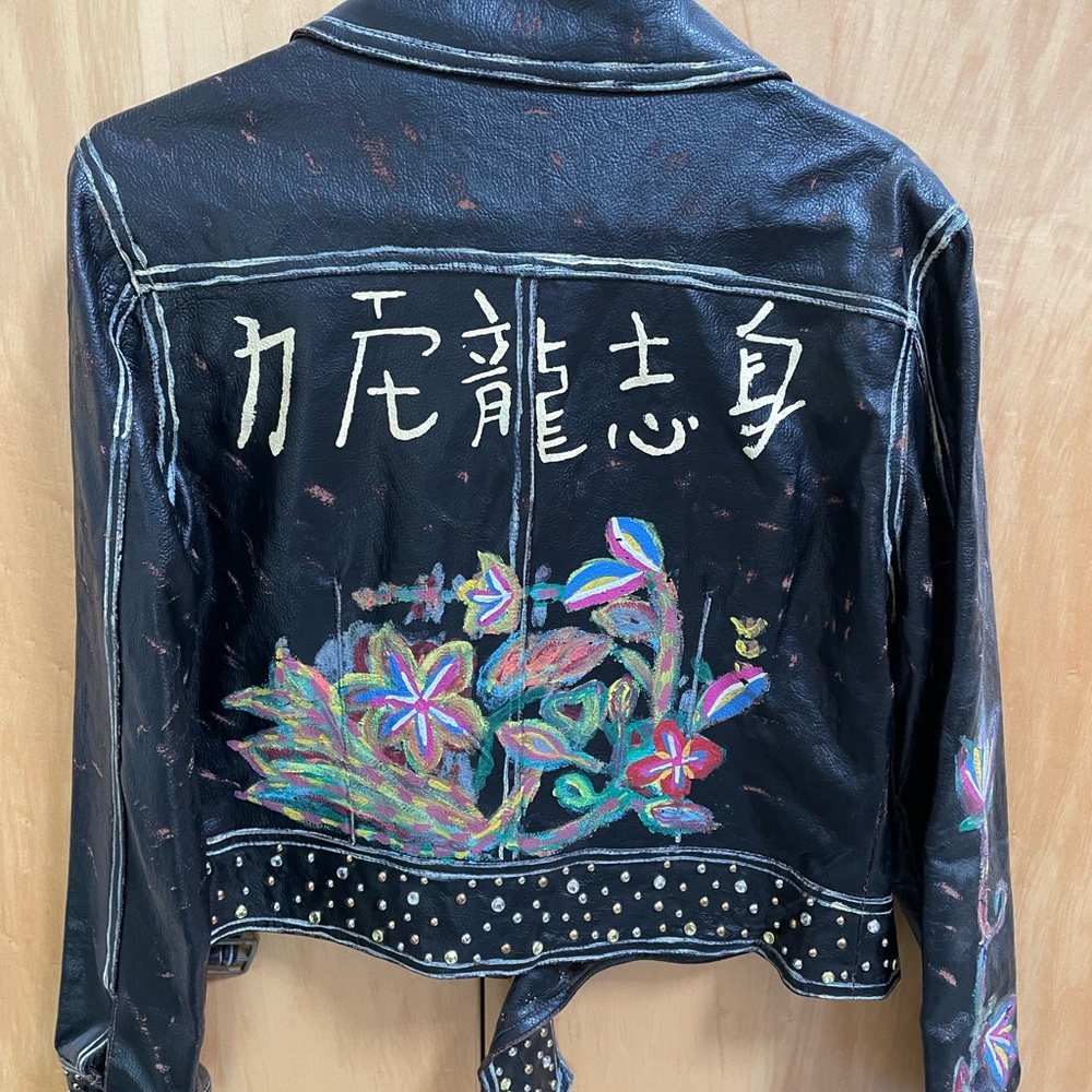 Custom leather jacket - Picture 2 of 3